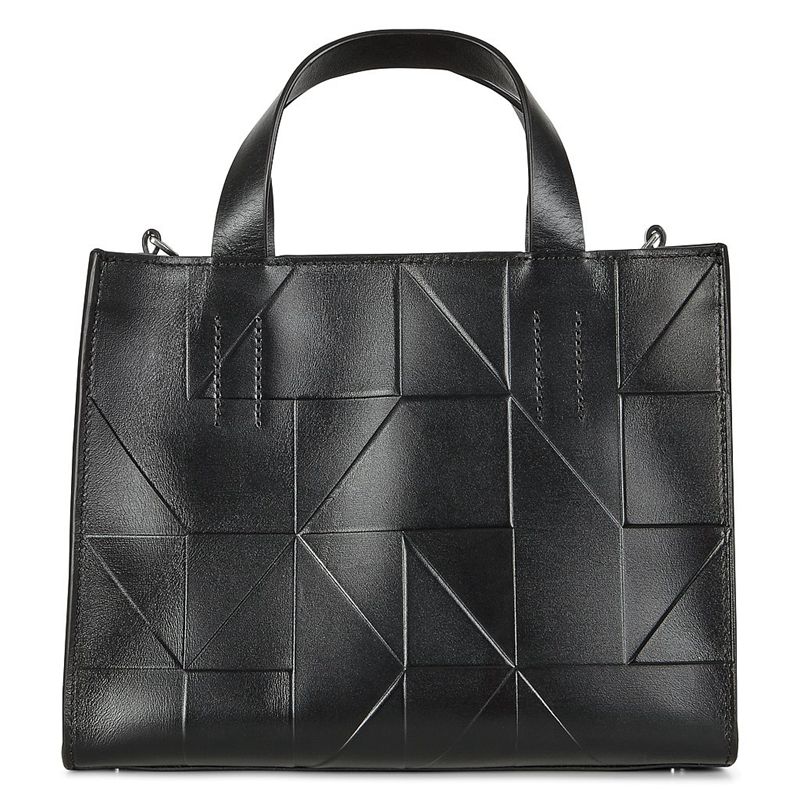 Women ECCO GEOMETRIK - Handbags Black - India JBRMQT829